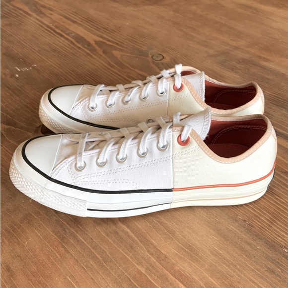 Converse CHUCK 70 OX Low “Sunblocked” White Egret Shimmer 9 - Picture 5 of 10